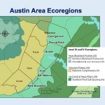 Map of Austin area ecoregions
